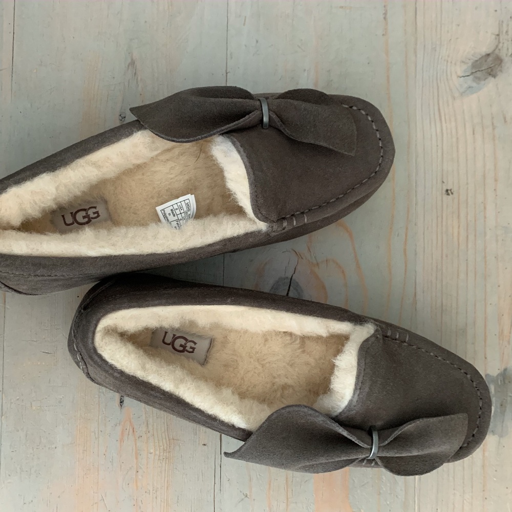 UGG ANSLEY TWIST SHEEPSKIN SLIPPERS  NIB - Picture 5 of 9